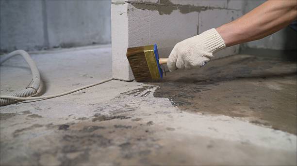Crawl space vapor barrier installation in Arcola, VA
